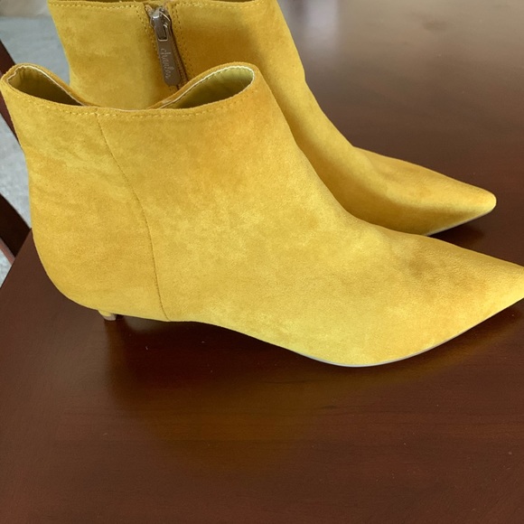 charles david portis suede ankle bootie